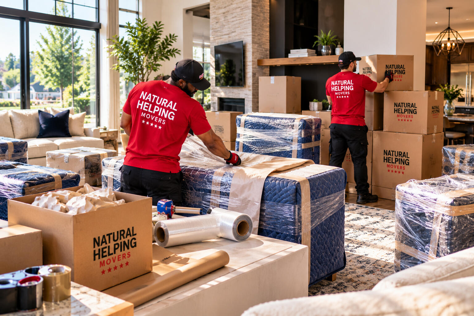 Packing service moves